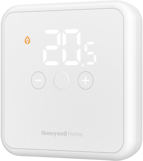 Thermostaat DT4 Honeywell aan/uit digitaal wit