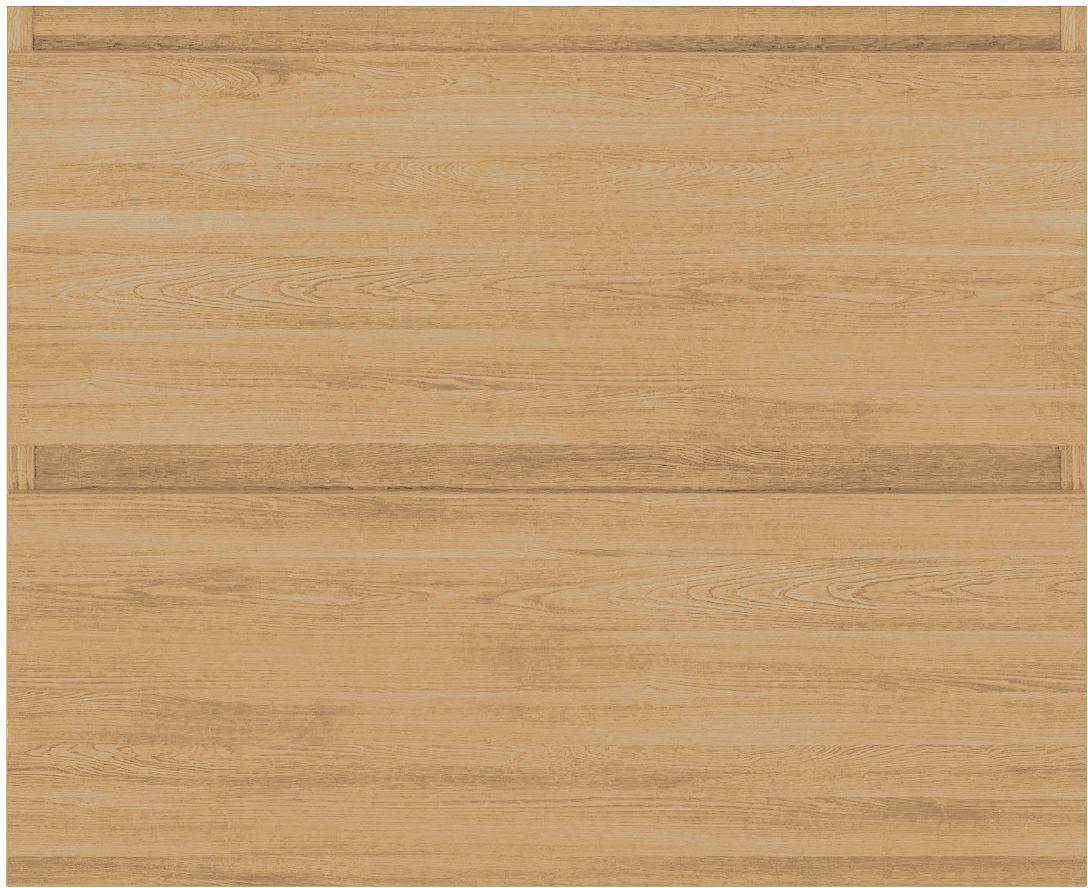 Onderbouw cita 2 laden 80CM nordic eik