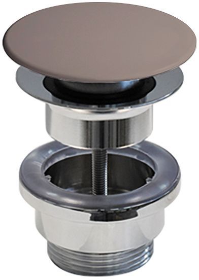 Clic-clac krepine porselein catalano 5/4" universeel tortora satinato