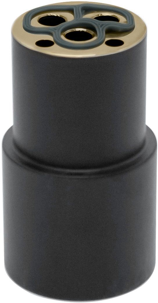 VERLENGSTUK +35MM VOOR INBOUWKRAAN LAVABO NOBILI MAT ZWART
