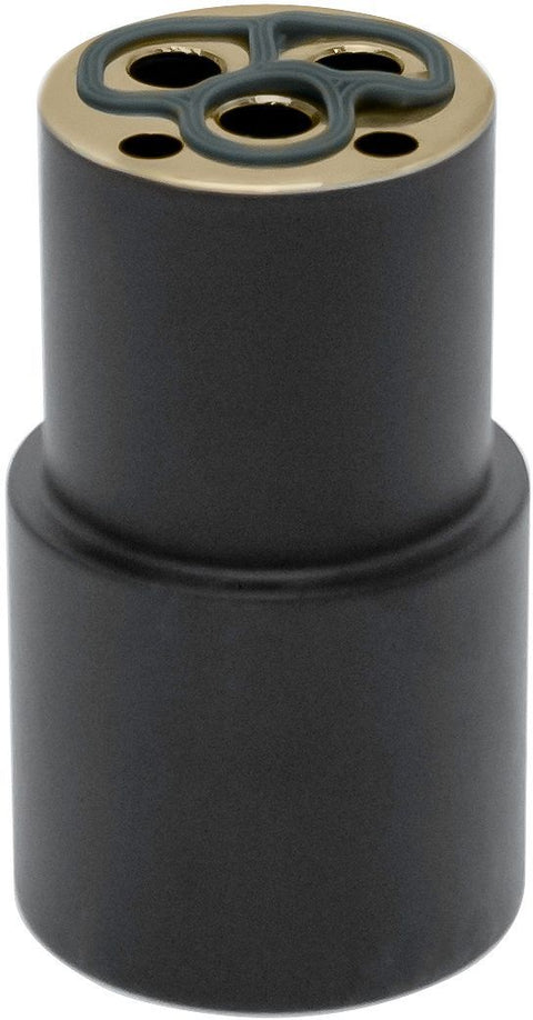 Verlengstuk +35mm voor inbouwkraan lavabo NOBILI mat zwart, kranen & mengkranen — SKU DESCO-177584