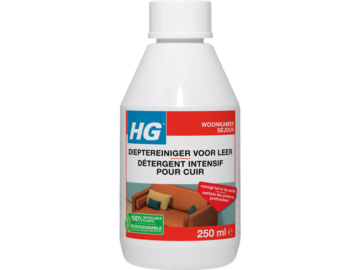 HG dieptereiniger leder 250ml