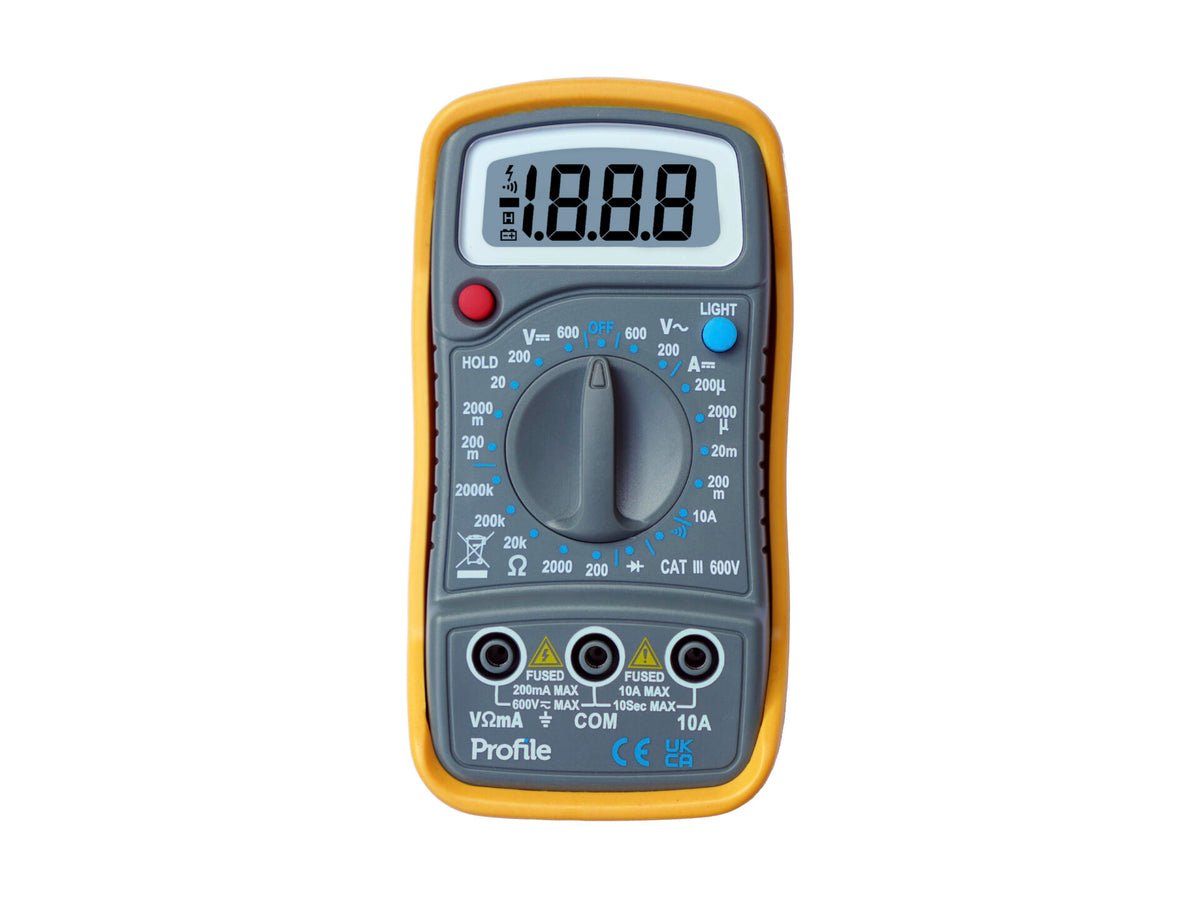 Profile digitale multimeter basis cat3 600V