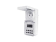 Profile digitale schakelklok met weekprogramma IP44 3500W wit