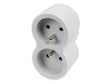 Legrand multiprise 2x2P+A 16A blanc