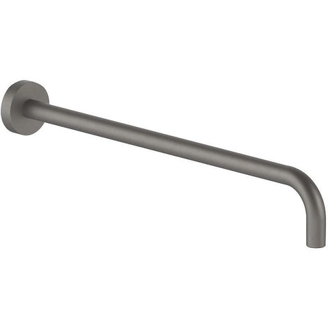 Douchearm muur icona classic 1/2" 300MM fantini mat gun metal pvd