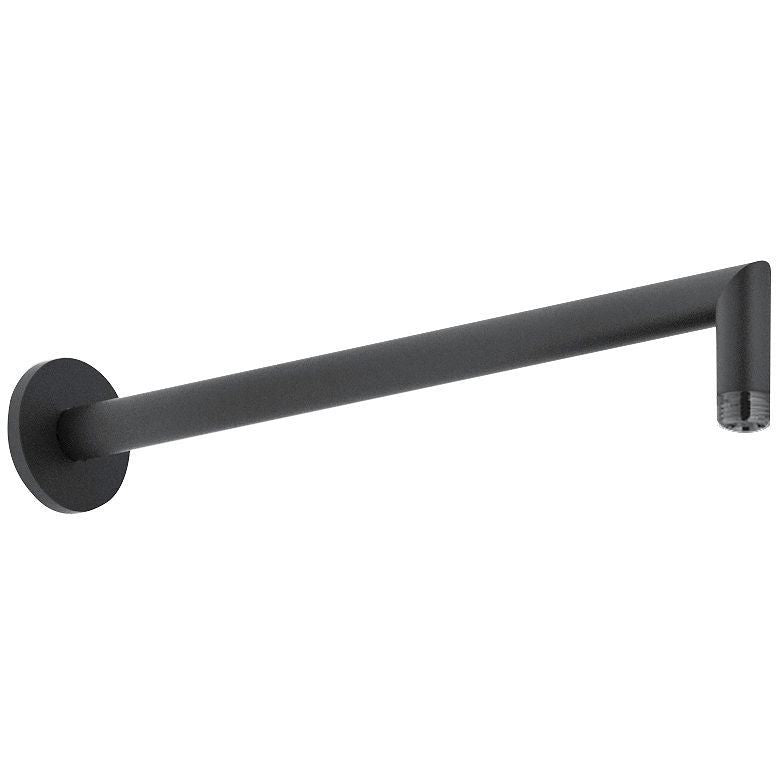 DOUCHEARM MUUR UNIVERSEEL NOBILI 1/2" 350MM MAT ZWART