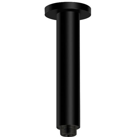 DOUCHEARM PLAFOND UNIVERSEEL NOBILI ROND 1/2"-15CM MAT ZWART
