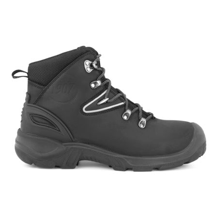 Sanita Colorado S3 veiligheidschoen hoog Nubuck overneus PU Cambrelle zwart 42