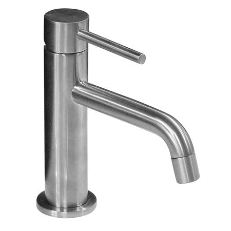 GO by Van Marcke Cocoon inox levier unique mélangeur lavabo vidange automatique