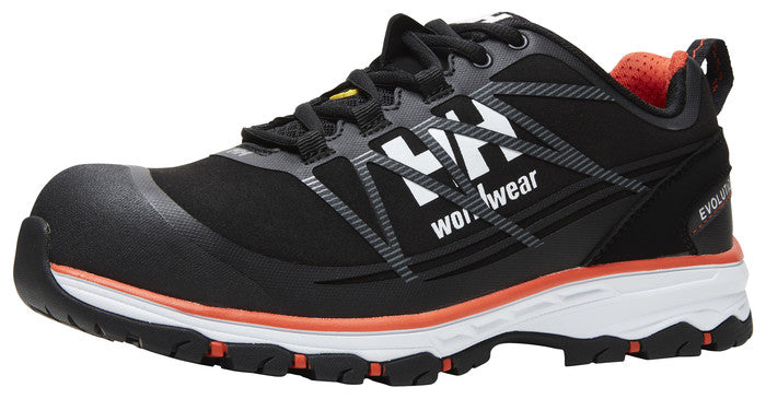 Helly Hansen Chelsea Evolution Low S3 veiligheidsschoen Ortholite zwartoranje 43
