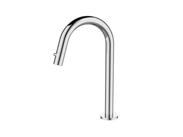 Zenna toiletkraan verhoogd chrome