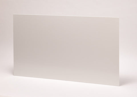 Van Marcke Origine panneau frontal lisse pour radiateur panneau tôle d'acier H500xL1800mm blanc