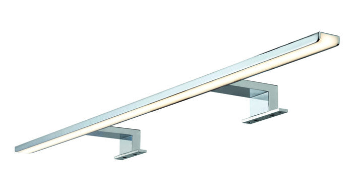 Van Marcke Pinge éclairage LED IP44 230V B800xH40xD108mm chrome blanc chaud