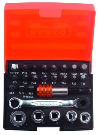 BA 2058-S26 BIT-DOPPENSET 26D