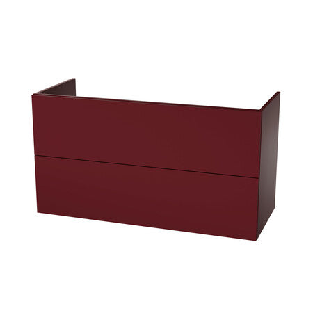 Van Marcke Nubes 50 sous-meuble B1200xH650xD495 2tiroirs marron