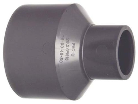 Georg Fischer Pro-fit reductie lijmeinDgecombineerDlijmmof metrisch D20-32, pvc u-lijm: bochten, overgangen, moffen, fittingen met 2 aansluitingen — SKU VM-20020275