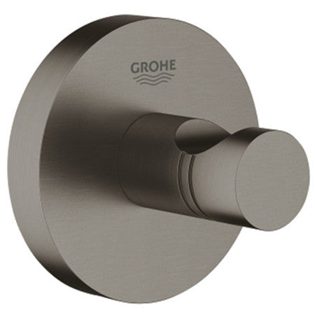 Grohe Essentials haak enkel verborgen bevestiging metaal Brushed Hard Graphite