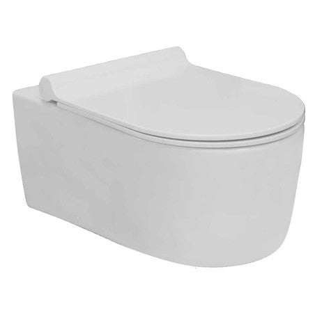 GO by Van Marcke Fleet hangtoilet met zitting wit