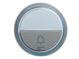 Legrand bouton poussoir sonnette sans fil 100m 30 sonneries blanc
