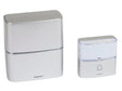 Legrand draadloze deurbelset 200m 30 melodieën aluminium