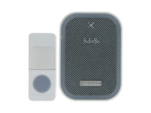 Ceezam sonnette de porte enfichable 150m 18 sonneries blanc