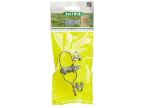 Nature draadspanset + 2 klemmen staal