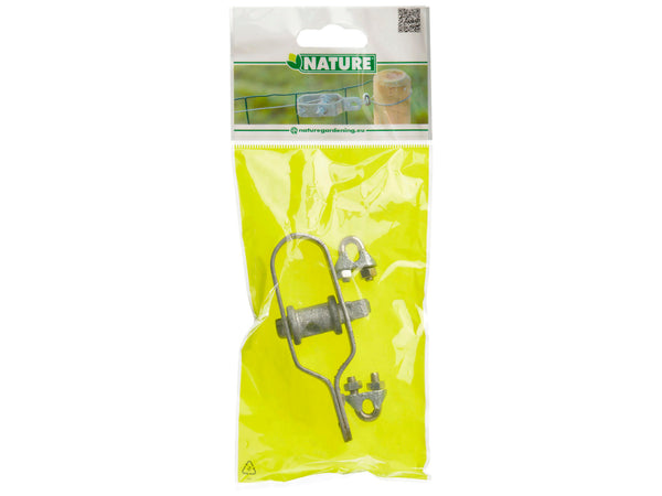 Nature draadspanset + 2 klemmen staal