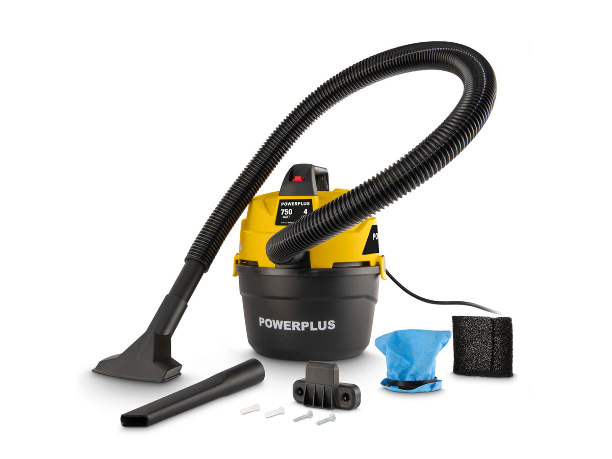 Powerplus POWX318 stofzuiger nat/droog 750W 4l