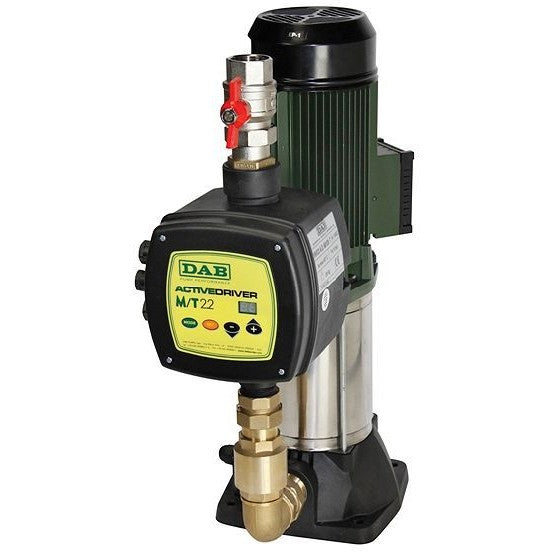 Drukverhoger met 1 pomp kvcx + active driver 45/80 Dab