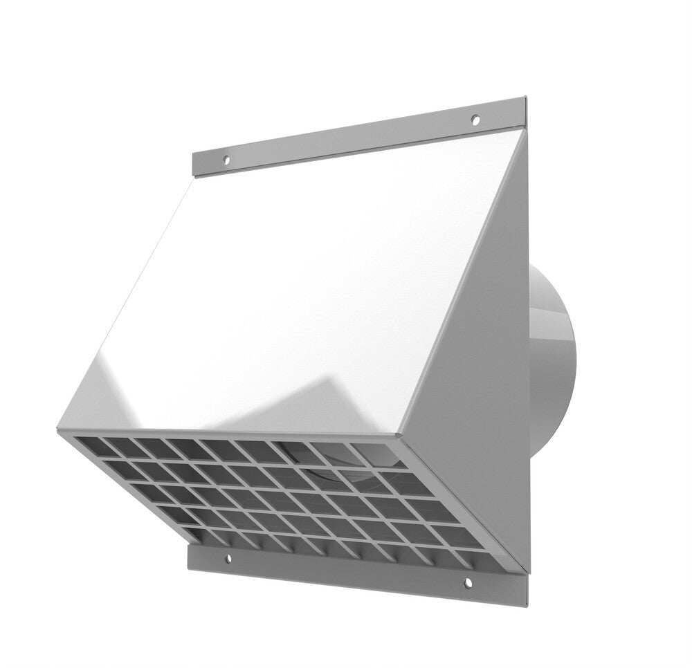 Duco 4627 muurdoorv.wit D160, ventilatieroosters — SKU VM-20042171, EAN 5425037155670