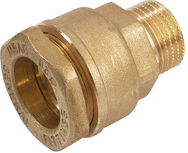 RACCORD DROIT POUR HDPE 20MM-1/2"M