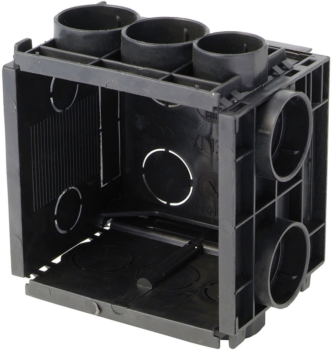 Inbouwdoos universeel 50MM 6 ingangen helia