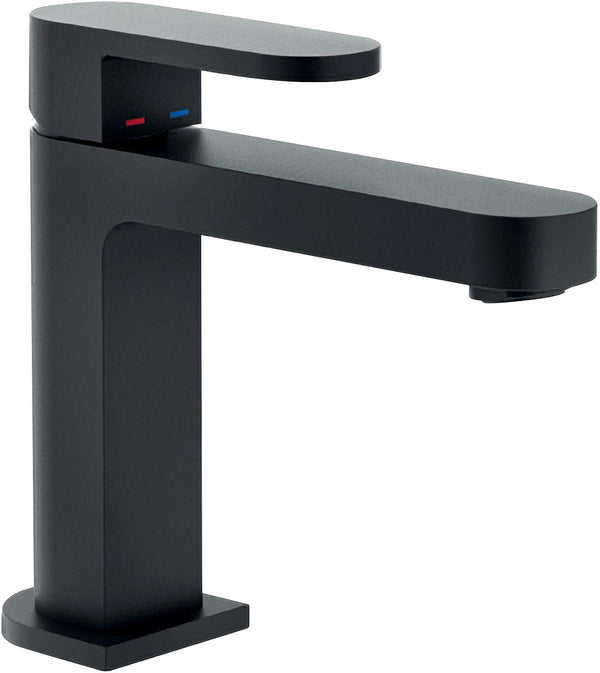 1GREEP MENGKRAAN LAVABO UP NOBILI +CLIC-CLAC MAT ZWART
