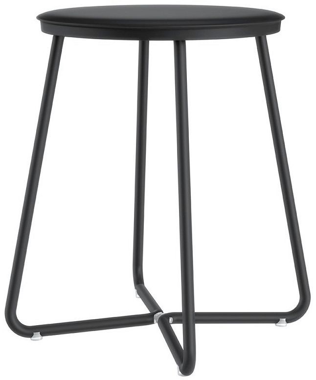 Krukje staand geyser COSMIC mat zwart, sanitaire accessoires — SKU DESCO-178535