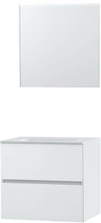 Meubel Molto poederwit 70 Solid spiegel