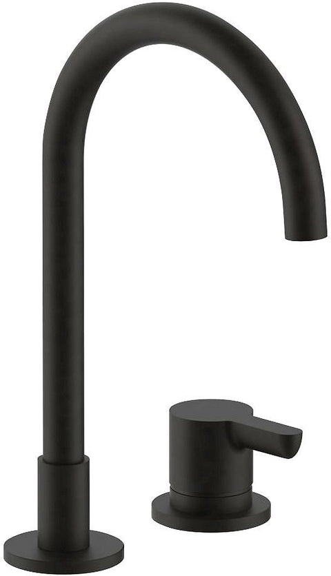 2 GATS MENGKRAAN LAVABO ICONA CLASSIC FANTINI ZONDER SLUITING 160MM ZWART PVD