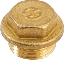 BOUCHON FILETE LAITON 3/8"M