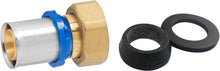 2-DELIGE Koppeling 16MM-3/4"F ALUPEX