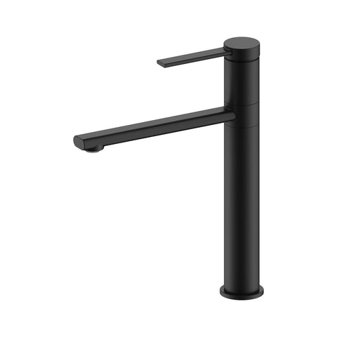 BELVIT wastafelkraan hoog mat zwart hendelkraan opbouwmontage, wastafelkranen — SKU MB-19548-23075, EAN 5404029123798