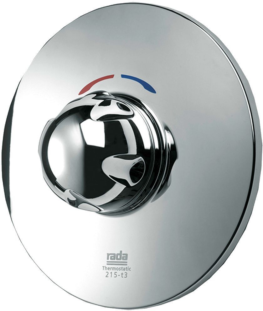 Thermostaat 215BC rada inbouw 1/2" 38L/MIN chroom