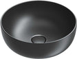 VASQUA A POSER SFERA CATALANO CATAGLAZE+ DIAMETRE 42 H16 SANS TROP-PLEIN NOIR MAT