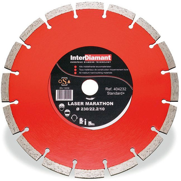 Diamantschijf uni laser marathon 230MM