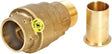 RACCORD PE-PUSH GAZ + BAGUE RENFORCEMENT 5/4"M-40MM
