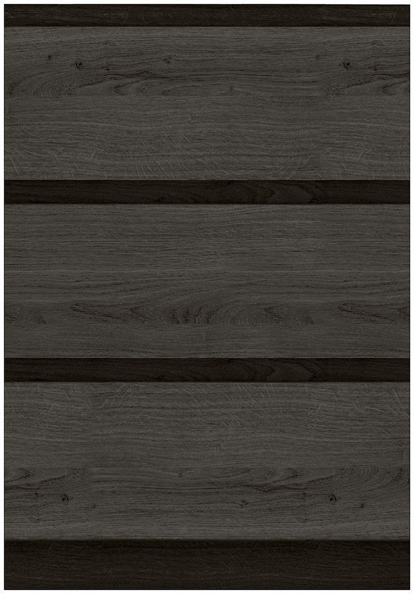 Onderbouw form/alano 3 laden staand 60CM +sokkel graphit eik