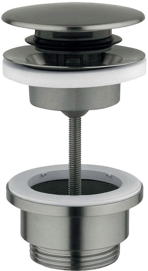 Universeel krepine met vijs klik/vast nobili 5/4 inox