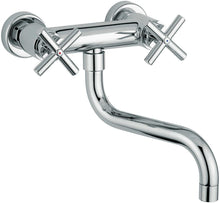 MITIGEUR MURAL QUATTRO BEC EN-DESSOUS 18CM CHROME