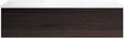 SOUS MEUBLE COFFEE 1 TIROIR 120 CHENE DECOR MOKKA+LAVABO GAUCHE BLANC