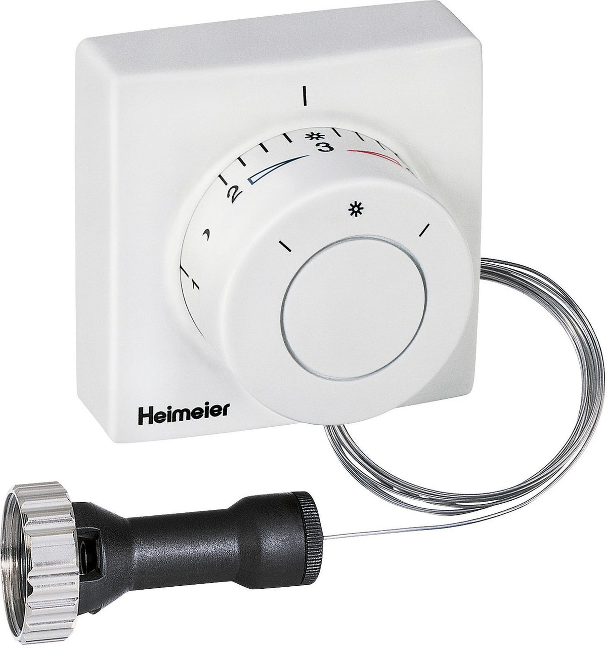 Thermostaatkop met afstandsbediening Heimeier 2M wit
