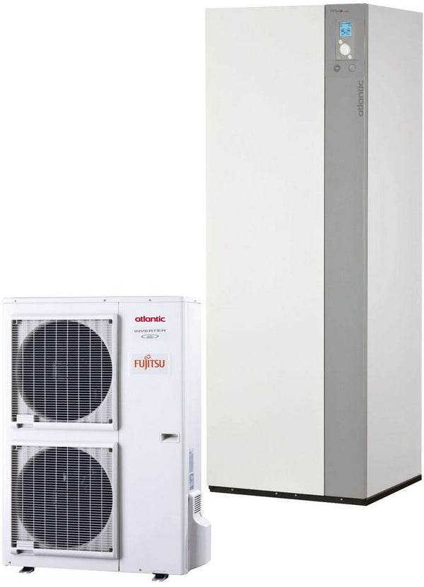 WP Lucht/water+ingeb.boiler 190L Alfea excellia duo 14KW Connected Atlantic ERP CV A+ ERP WW A